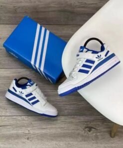 Alternative view of Adidass forum 84 low white Blue