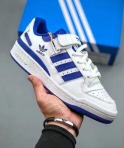 Adidass forum 84 low white Blue