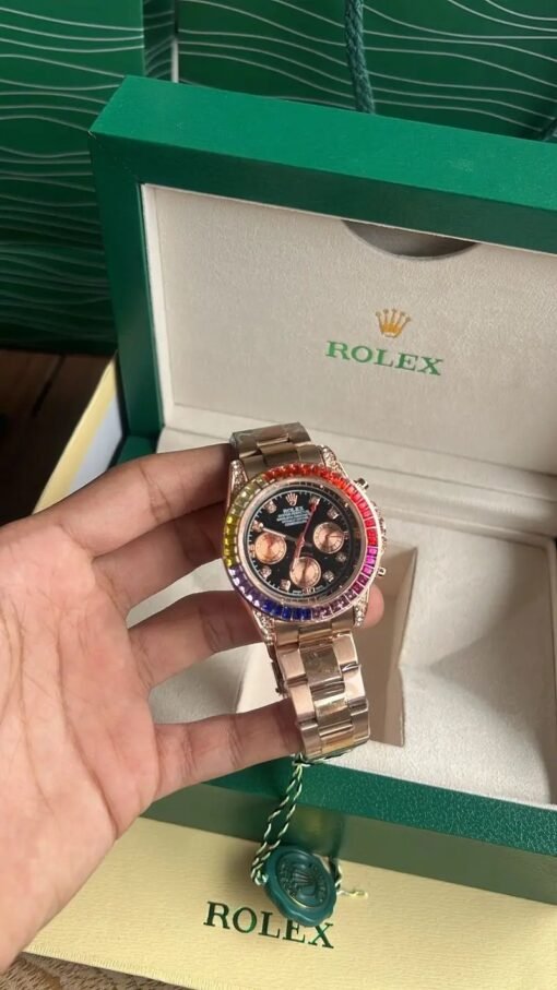 ROLEX DAYTONA DIAMOND COPPER
