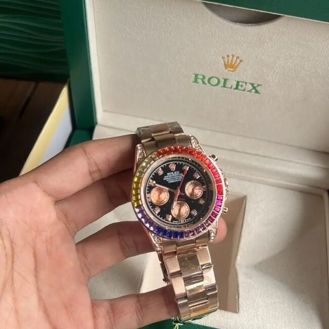 ROLEX DAYTONA DIAMOND COPPER
