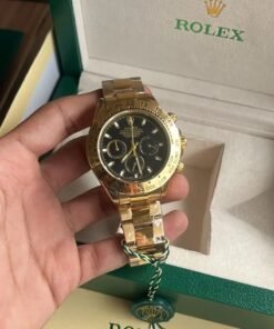ROLEX DAYTONA GOLD BLACK
