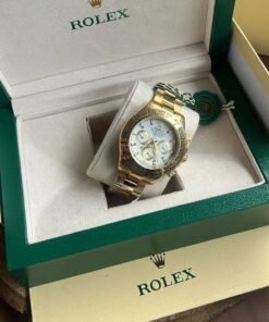 Alternative view of ROLEX DAYTONA GOLD WHITE