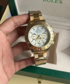 ROLEX DAYTONA GOLD WHITE