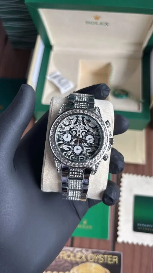 Rolex Oyster perpetual Tiger Silver