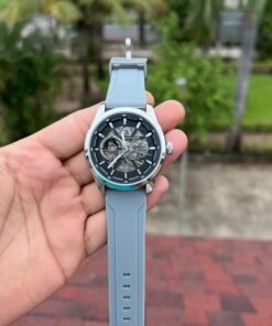 Tommy_Hilfiger Automatic Skeleton Silicon - J1111