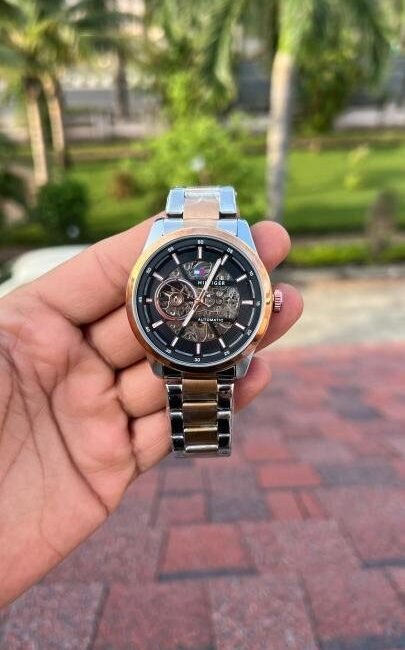 Tommy_Hilfiger Automatic Silver copper
