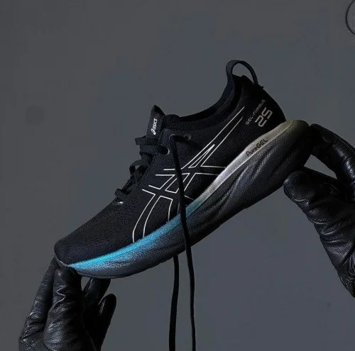 Asicss Gel Nimbus 25 PLATINUM BLACK