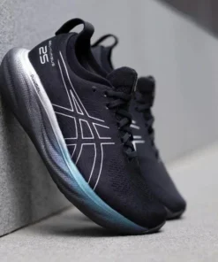 Alternative view of Asicss Gel Nimbus 25 PLATINUM BLACK
