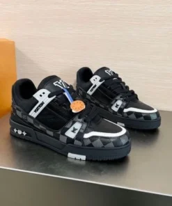 Louis Vuitton LV Trainer Damier Denim Black Sneaker
