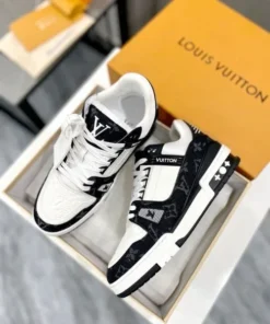 Louis Vuitton LV Trainer White Black