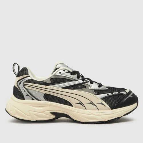 Puma Morphic Retro Cream Black