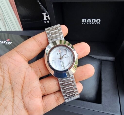RADO DISTAR SILVER White Metal WATCH - Image 4