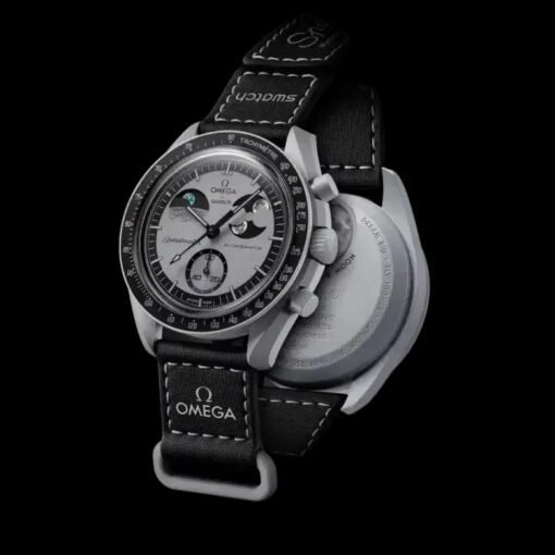 Swatch x Omega Bioceramic Moonswatch Mission to the Super Black Moonphase - Image 2
