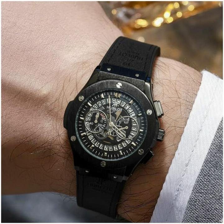 Hublot Big Bang Calendar Leather Belt